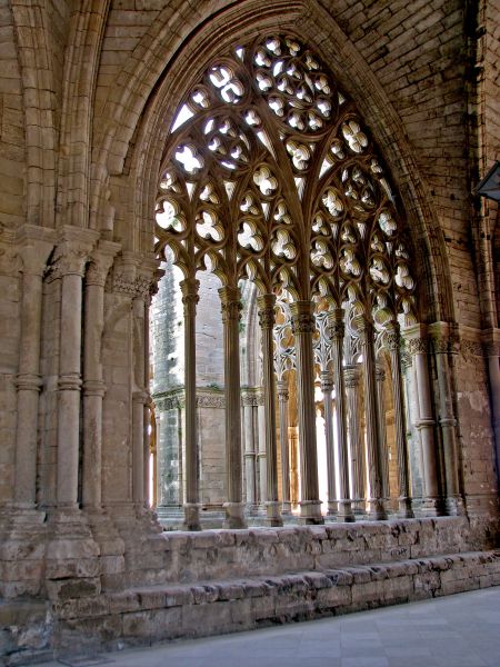 Claustro. Catedral antigua. La Seu Vella. Lleida.
