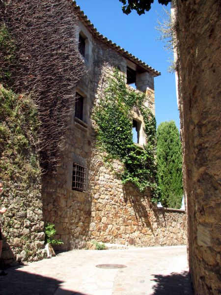 Conjunto medieval de Pals. Girona.
