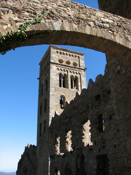 Monasterio de Sant Pere de Rodes. 
