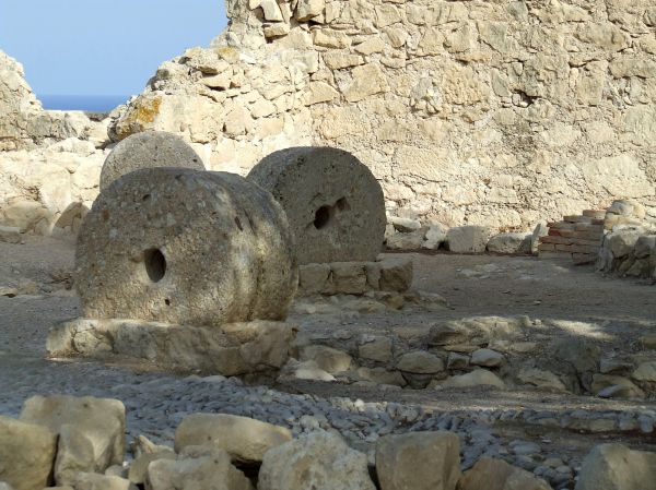 piedras de molino
Castillo de Santa Bárbara (Alicante)
