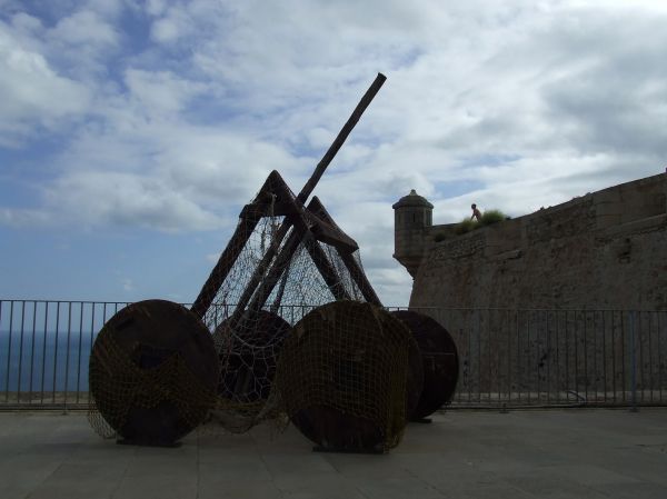 catapulta
Castillo de Santa Bárbara (Alicante)
Palabras clave: medieval