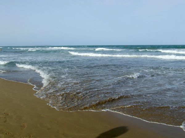 orilla del mar
playa de La Mata (Alicante)
Palabras clave: playa,orilla,olas,mar,arena