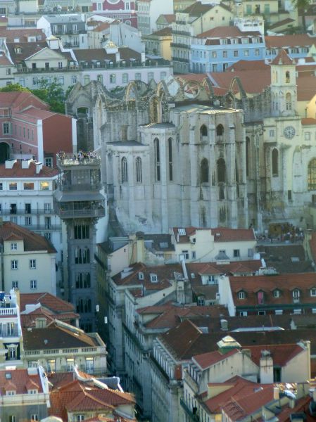 vista panorámica
Elevador de Santa Justa en Lisboa
Palabras clave: Portugal