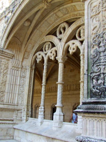 arquerías
claustro Monasterio de los Jerónimos
Palabras clave: Portugal,belém