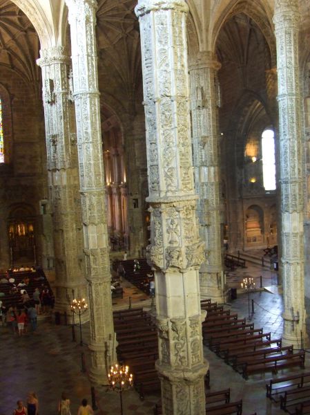 columnas iglesia
Monasterio de los Jerónimos
Palabras clave: Portugal