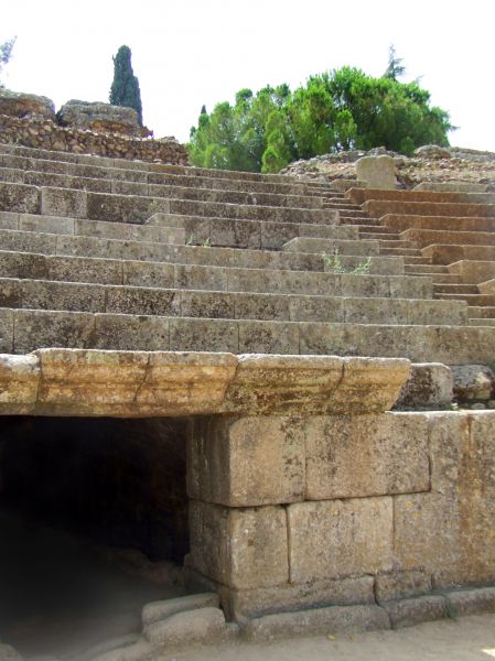 Anfiteatro, salida a la arena
Recinto teatro romano
Palabras clave: Extremadura,Antigua Roma