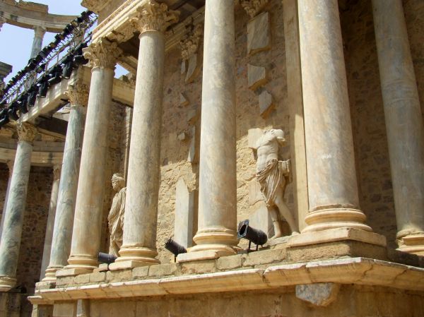 columnas corintias
Recinto teatro romano
Palabras clave: Extremadura,Antigua Roma