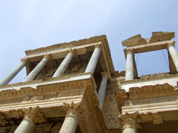 columnas
Recinto teatro romano
Palabras clave: Extremadura,Antigua Roma