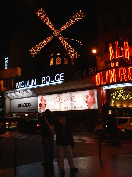 Moulin Rouge. París (Francia).
Palabras clave: Moulin Rouge. París (Francia).