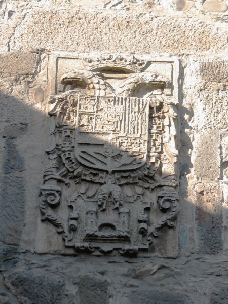 Detalle de escudo imperial. Torre del Reloj. Ponferrada (León).
Palabras clave: Detalle de escudo imperial. Torre del Reloj. Ponferrada (León). aguila bicefala