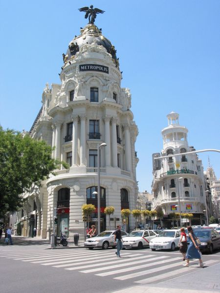 Madrid. Edificio Metrópolis, calle Alcalá esquina calle Gran Vía.
Palabras clave: Madrid. Edificio Metrópolis, calle Alcalá esquina calle Gran Vía.