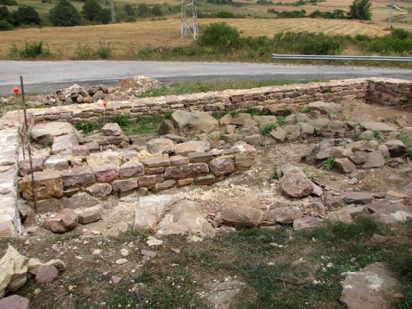 Ruinas romanas. Excavaciones de Camesa-Rebolledo (Cantabria)
