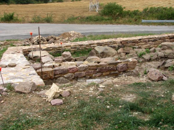 Ruinas romanas. Yacimiento de Camesa-Rebolledo (Cantabria)
