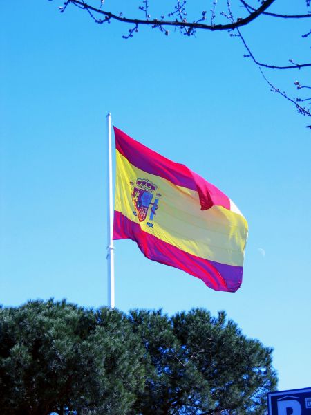 Bandera de España.
Palabras clave: bandera españa