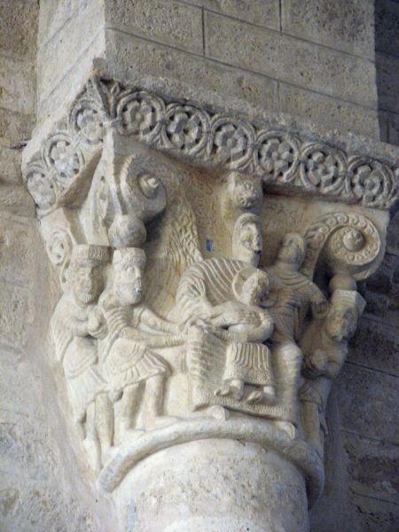 San Martín de Frómista (Palencia)
Palabras clave: San Martín de Frómista (Palencia) capitel