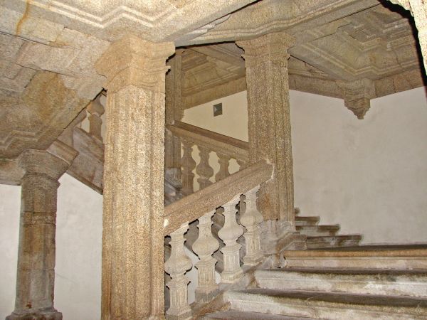 Monasterio de Santo Estevo de Ribas de Sil, Nogueira de Ramuín (Orense). Escalera.
Palabras clave: monasterio galicia escalera