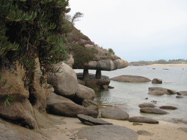 Playa de La Lanzada, entre Xanxenxo y O Grove (Pontevedra).
