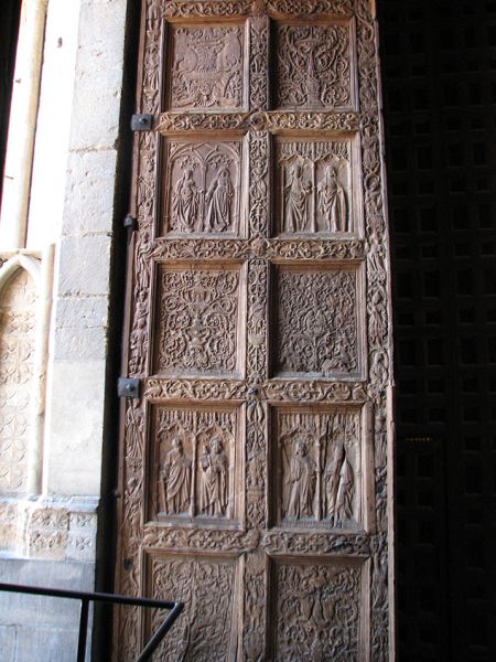 Catedral de León. León.
Palabras clave: Catedral de León. León. puerta bajorelieve
