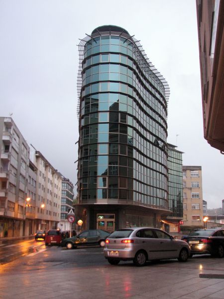 Sada (A Coruña). 
Palabras clave: Sada (A Coruña). edificio cristal