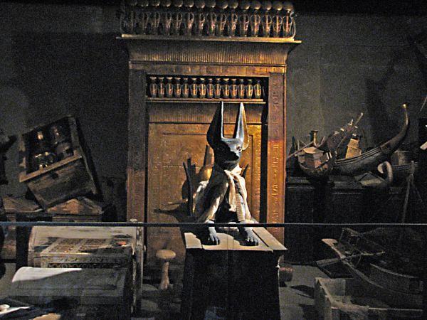Reconstrucción tumba de Tutankhamon
