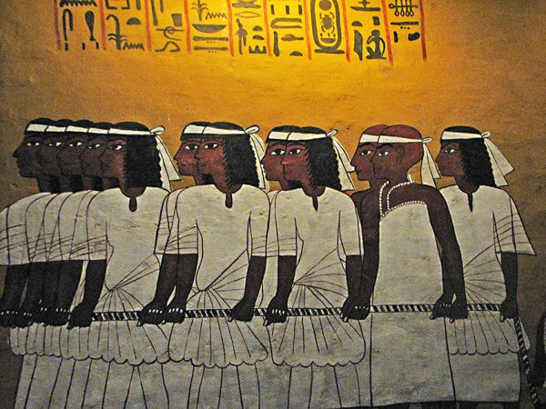 Pinturas cámara funeraria Tutankhamon
