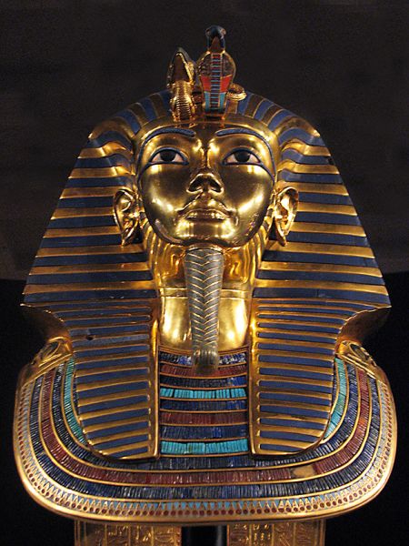 Mascara funeraria de Tutankhamon
