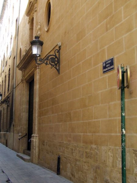 calle de los franciscanos
Palabras clave: Valencia,calle