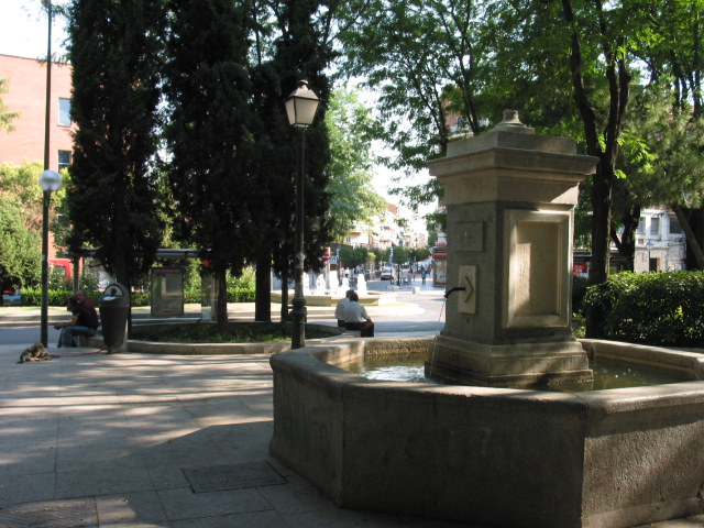 Plaza Mayor del Distrito de Villaverde (Madrid).
