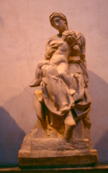 Virgen con el niño de Miguel íngel Buonarotti. Florencia (Italia).
Palabras clave: Virgen con el niño de Miguel íngel Buonarotti. Florencia (Italia).