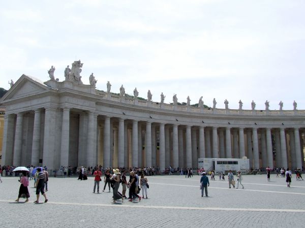 Columnata de Bernini
Plaza de San Pedro
Palabras clave: roma,italia,Europa,Vaticano