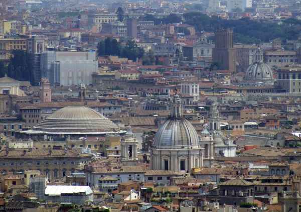 Vista de Roma desde la Basílica de San Pedro
Palabras clave: roma,italia,Europa,Vaticano,Panteón