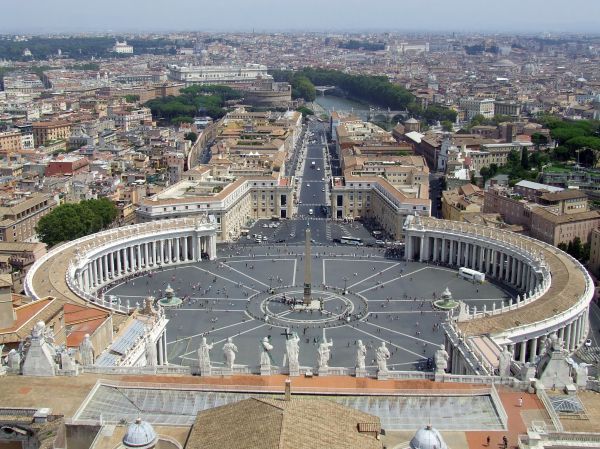 Plaza de San Pedro
Vista general desde la cúpula
Palabras clave: roma,italia,Europa,Vaticano