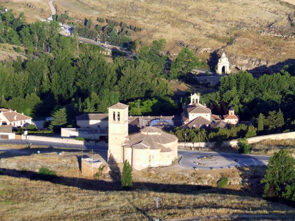 Iglesia de la Vera Cruz 
Vista aérea
Palabras clave: Segovia,Castilla y León,Templarios,temple