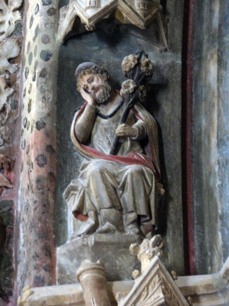 Catedral Burgos 7575
Catedral de Burgos. Detalle de imagen policromada.
Palabras clave: catedral,burgos,gotico,policromada,imagen