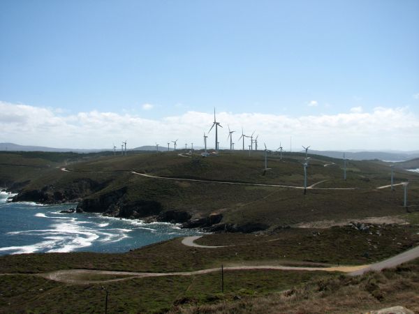 Cabo Vilán, Camariñas (A Coruña). Parque eólico.
Palabras clave: Cabo Vilán Camariñas Coruña Parque eólico
