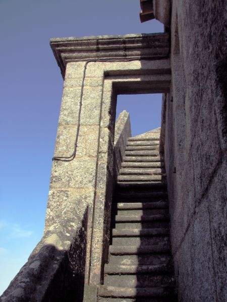 Castro Caldelas (Orense).  Escalera.
Palabras clave: escalera Castro Caldelas (Orense).