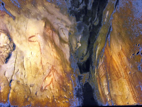 Cueva del Castillo. Puente Viesgo (Cantabria)
Pinturas rupestres. Caballos. Cueva de El Castillo. Puente Viesgo (Cantabria).
