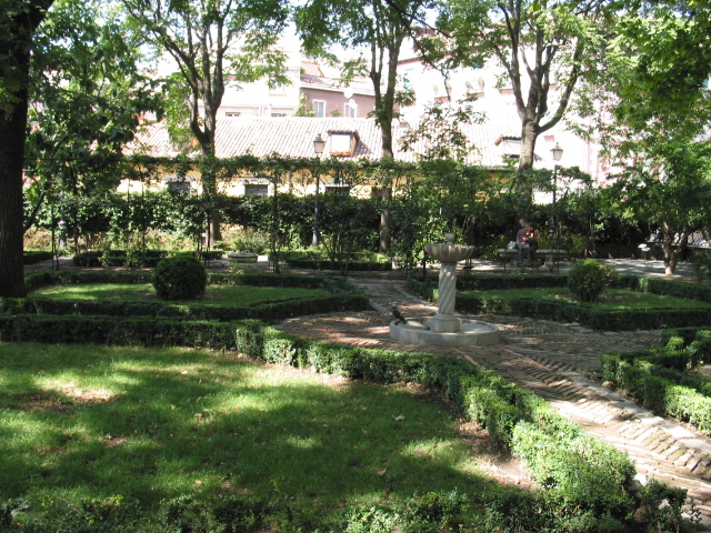 Madrid. Jardines del Príncipe de Anglona.
