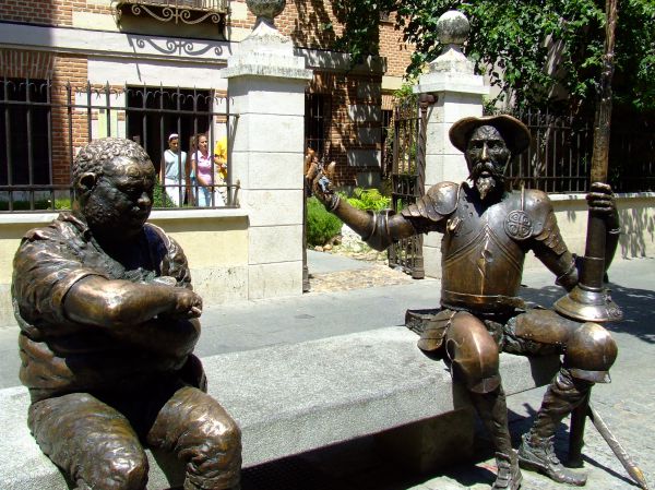 Estatua del Quijote
Palabras clave: Alcalá de Henares,Madrid,escultura,bronce