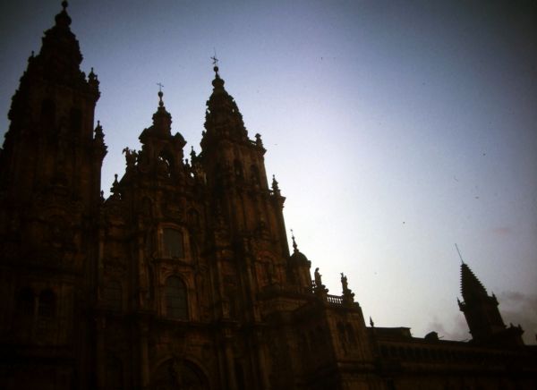 Catedral de Santiago.
Palabras clave: contraluz,Coruña,galicia