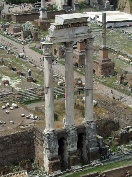 foro romano
Templo de Cástor y Pólux
Palabras clave: roma,italia,europa