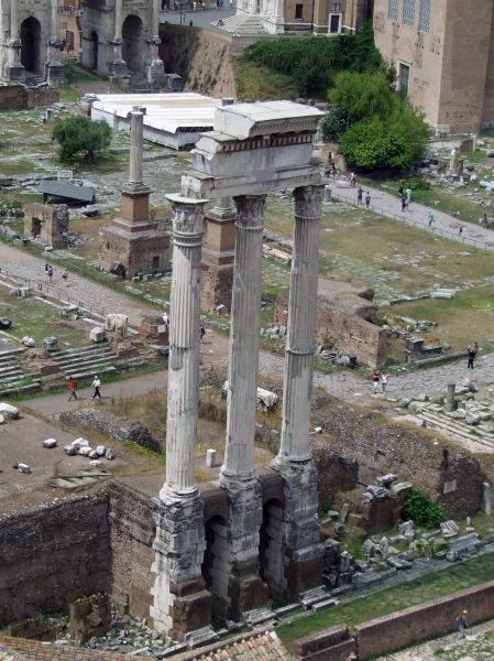 foro romano
Templo de Cástor y Pólux
Palabras clave: roma,italia,europa