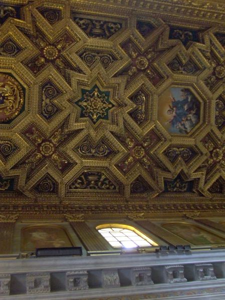 Artesonado del techo
Basílica de Santa María en Trastevere
Palabras clave: roma,Italia,Europa