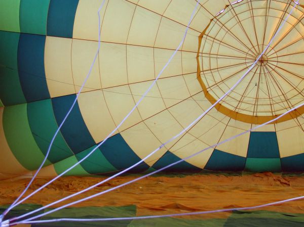 Interior globo
Palabras clave: volar,vuelo,globo aerostático